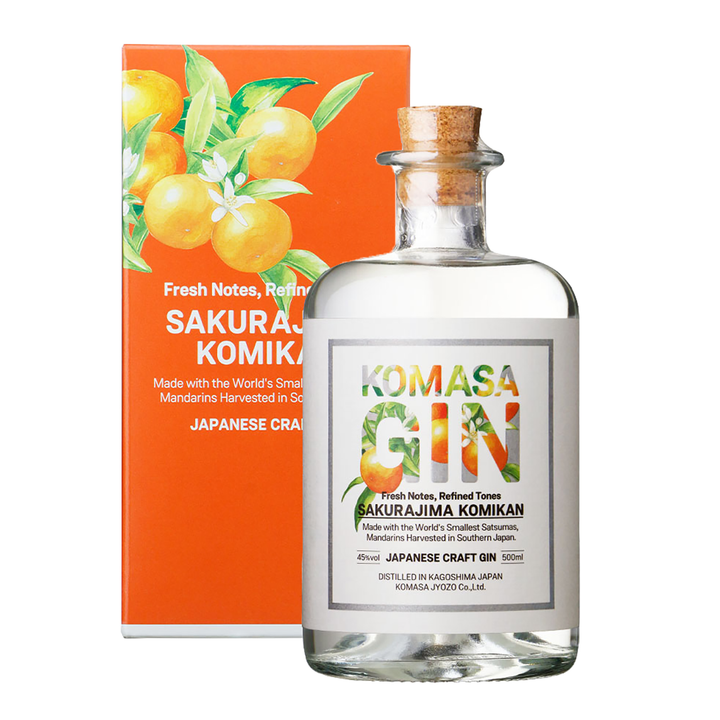 Komasa Sakurajima Komikan (Mandarin) Japanese Gin 500ml