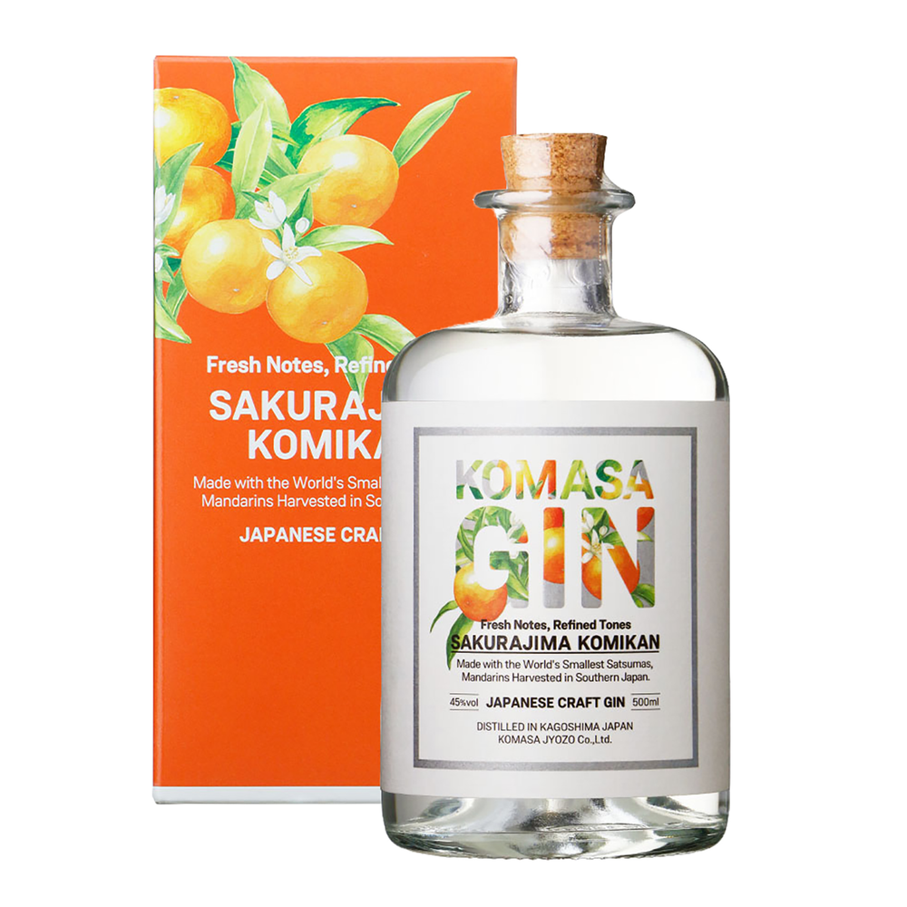 Komasa Komikan (Mandarin) Japanese Gin 500ml - Kent Street Cellars
