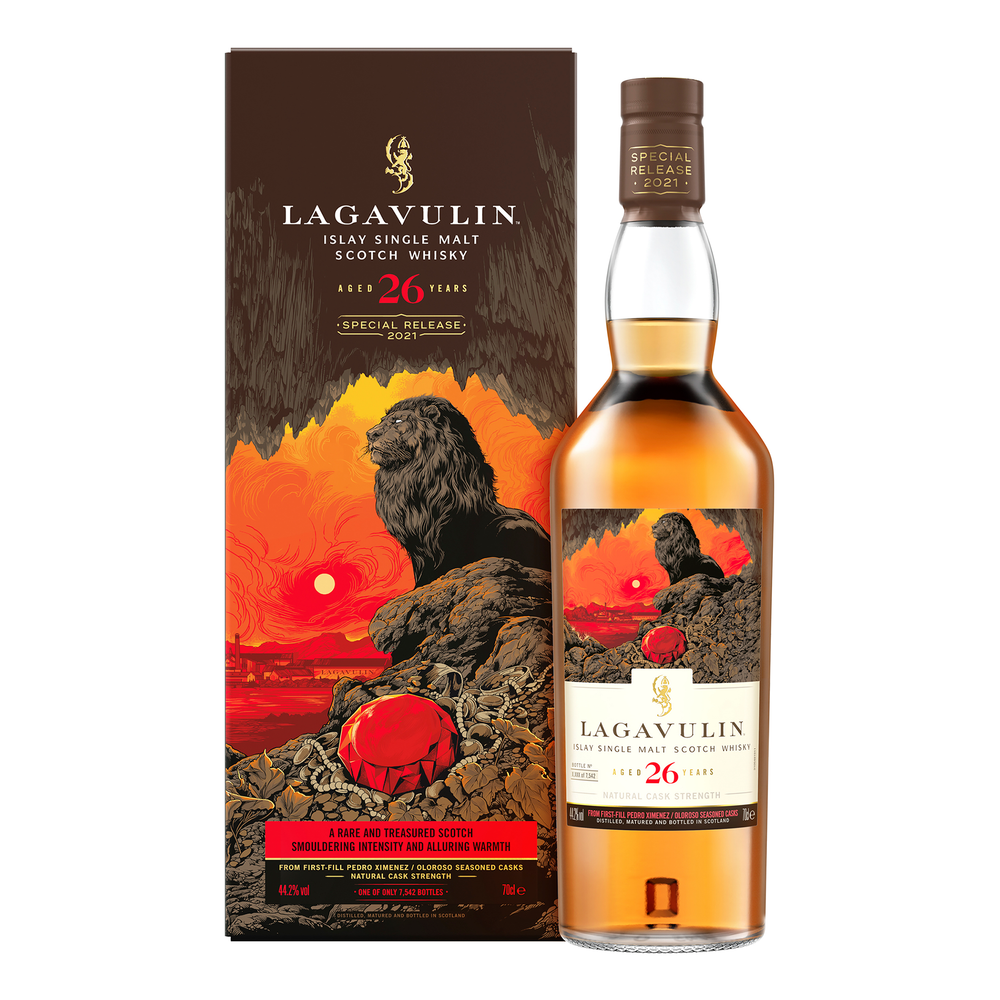 Lagavulin 26 Year Old Single Malt Scotch Whisky 700ml (Special Release 2021) - Kent Street Cellars
