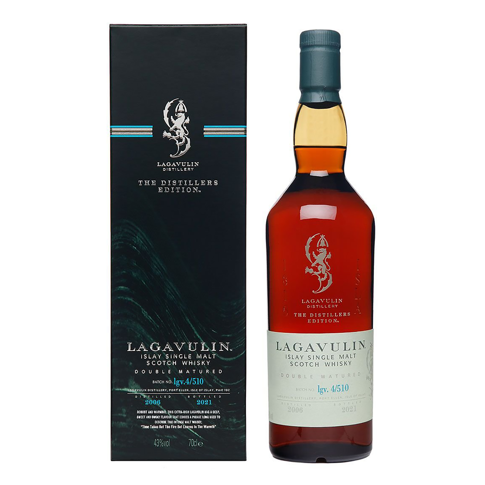 Lagavulin Distillers Edition Double Matured Single Malt Scotch Whisky 700ml (2021 Bottling) - Kent Street Cellars