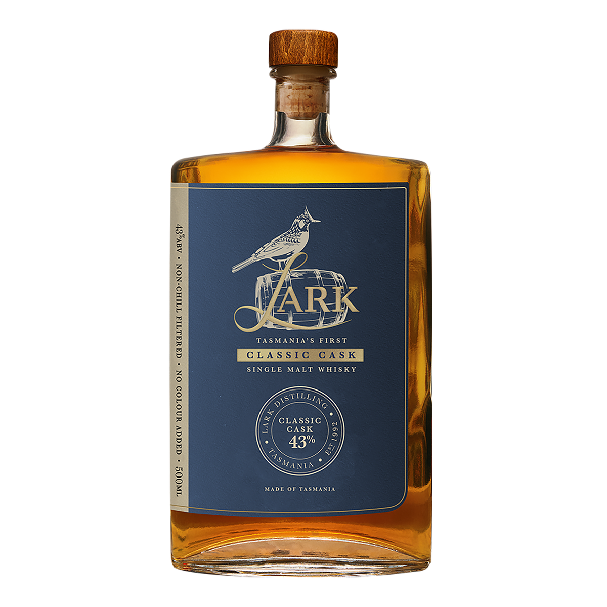 Lark Distillery Classic Cask 500ml　ラーク Lark Distillery Classic Cask | Kent Street Cellars