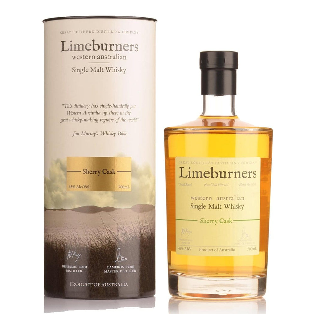 Great Southern Distillery Limeburners Sherry Cask Single Malt Australian Whisky