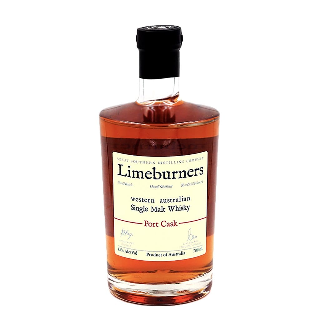 Great Southern Distillery Limeburners Port Cask Single Malt Australian Whisky 700ml