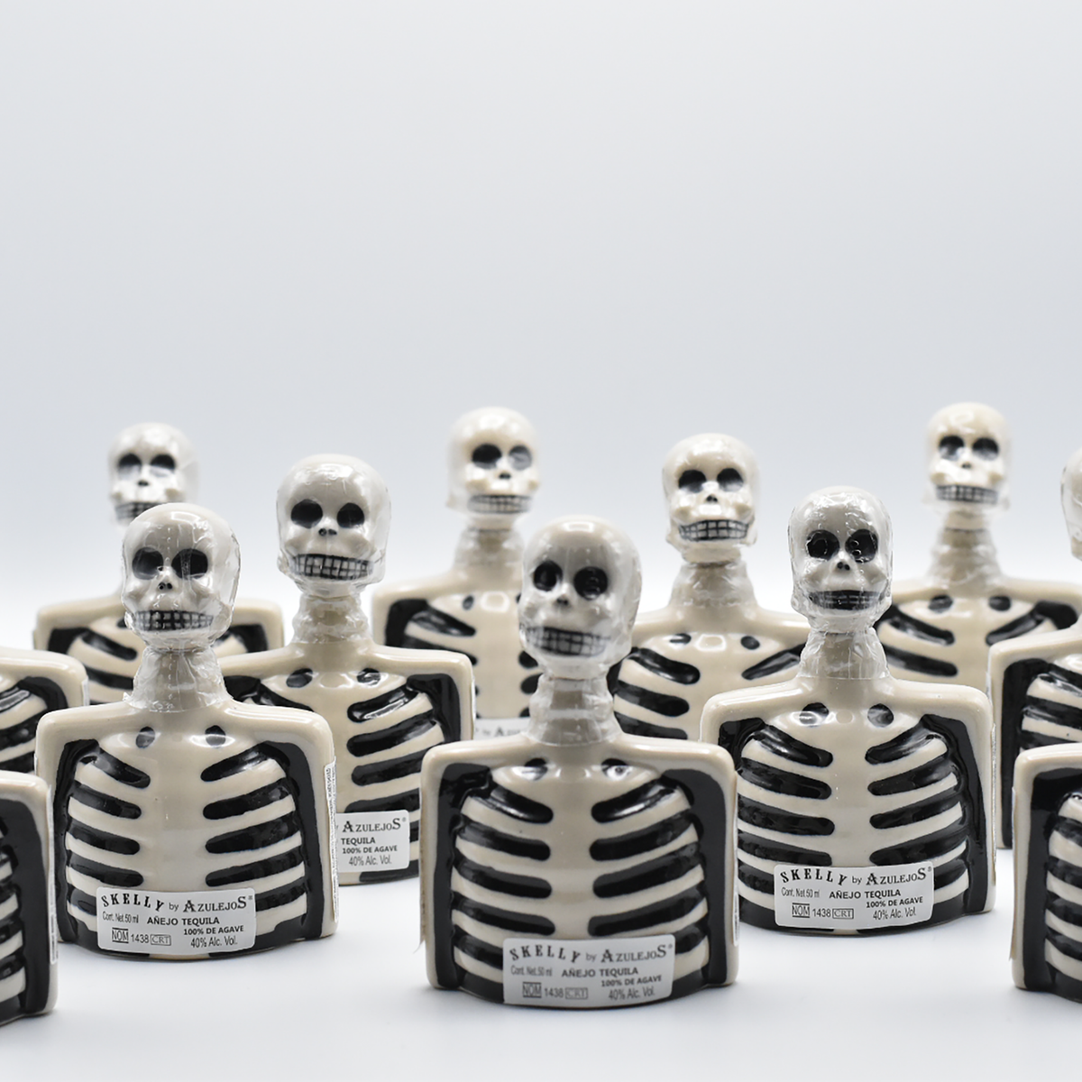 Los Azulejos Skelly Reposado Tequila 50ml - Kent Street Cellars