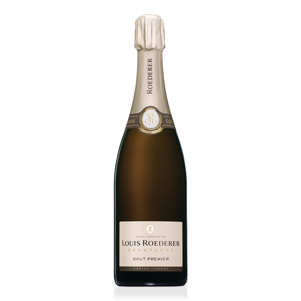 Louis Roederer Brut Premier NV +  2 Champagne Flutes