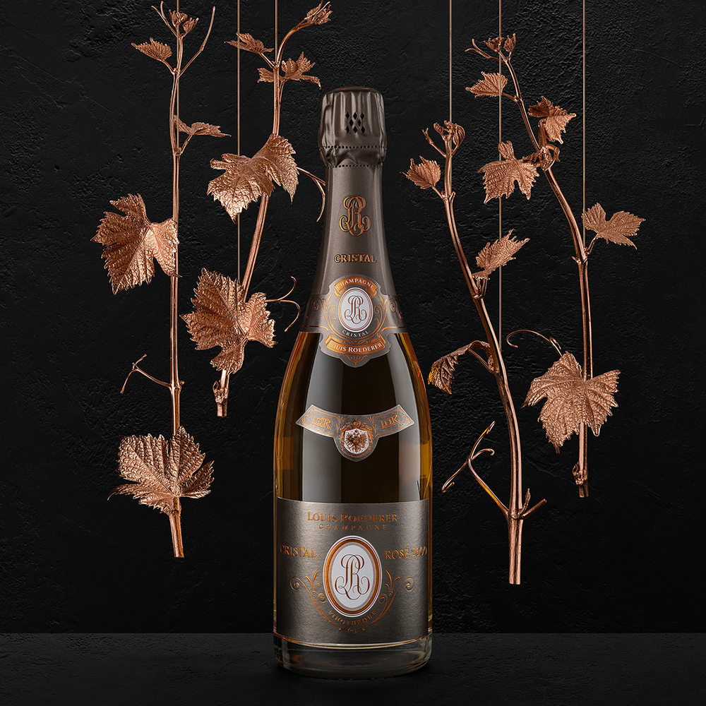 Louis Roederer Champagne Cristal Rose Vinotheque 2000
