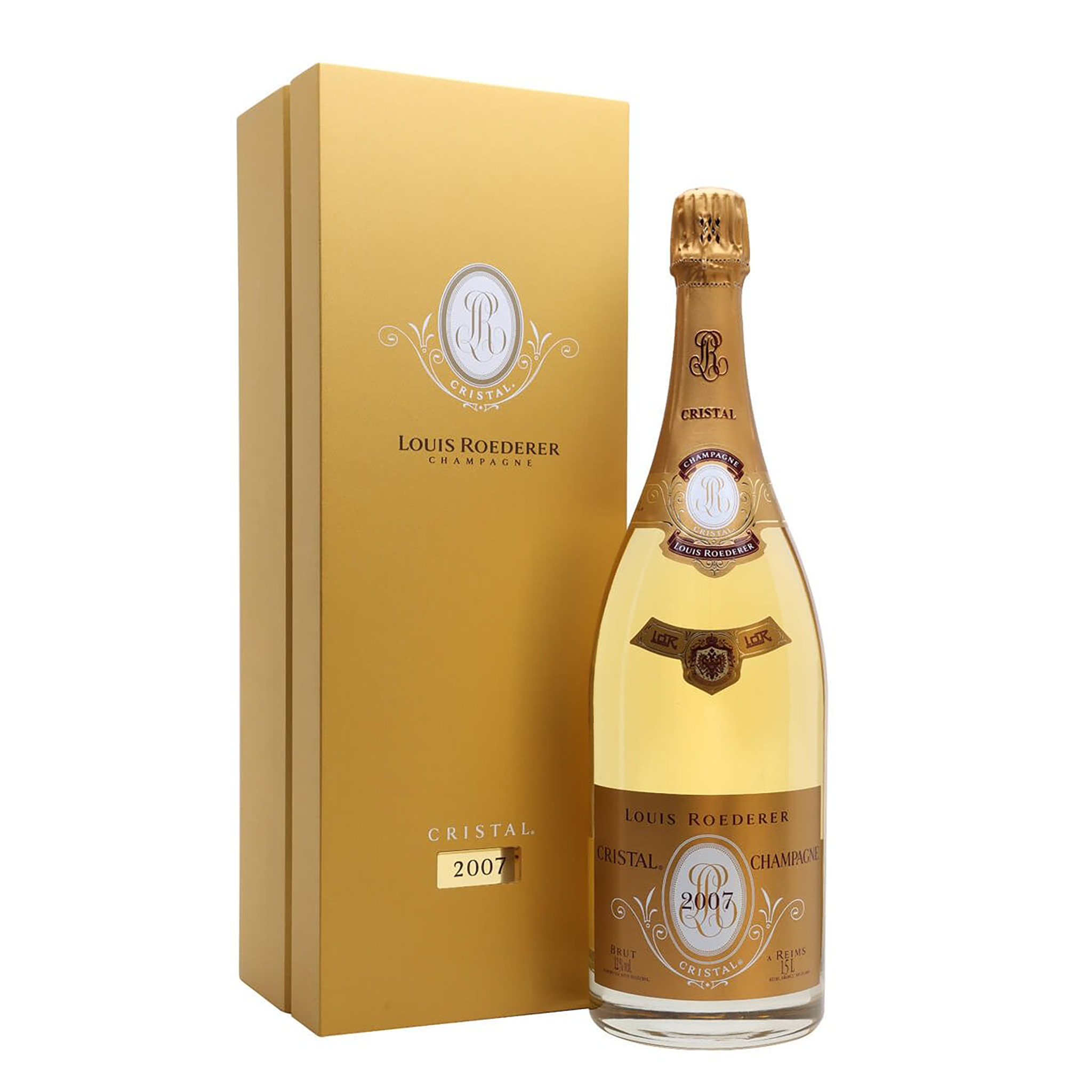ラッピング・包装 Louis Roederer Cristal Champagne 2007 ルイ