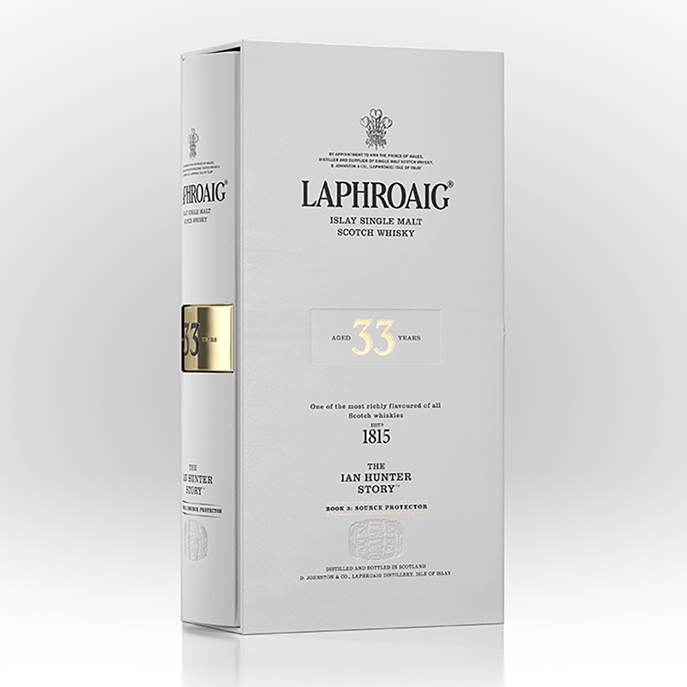 Laphroaig 33 Year Old The Ian Hunter Story Book #3 Single Malt Scotch Whisky 700ml