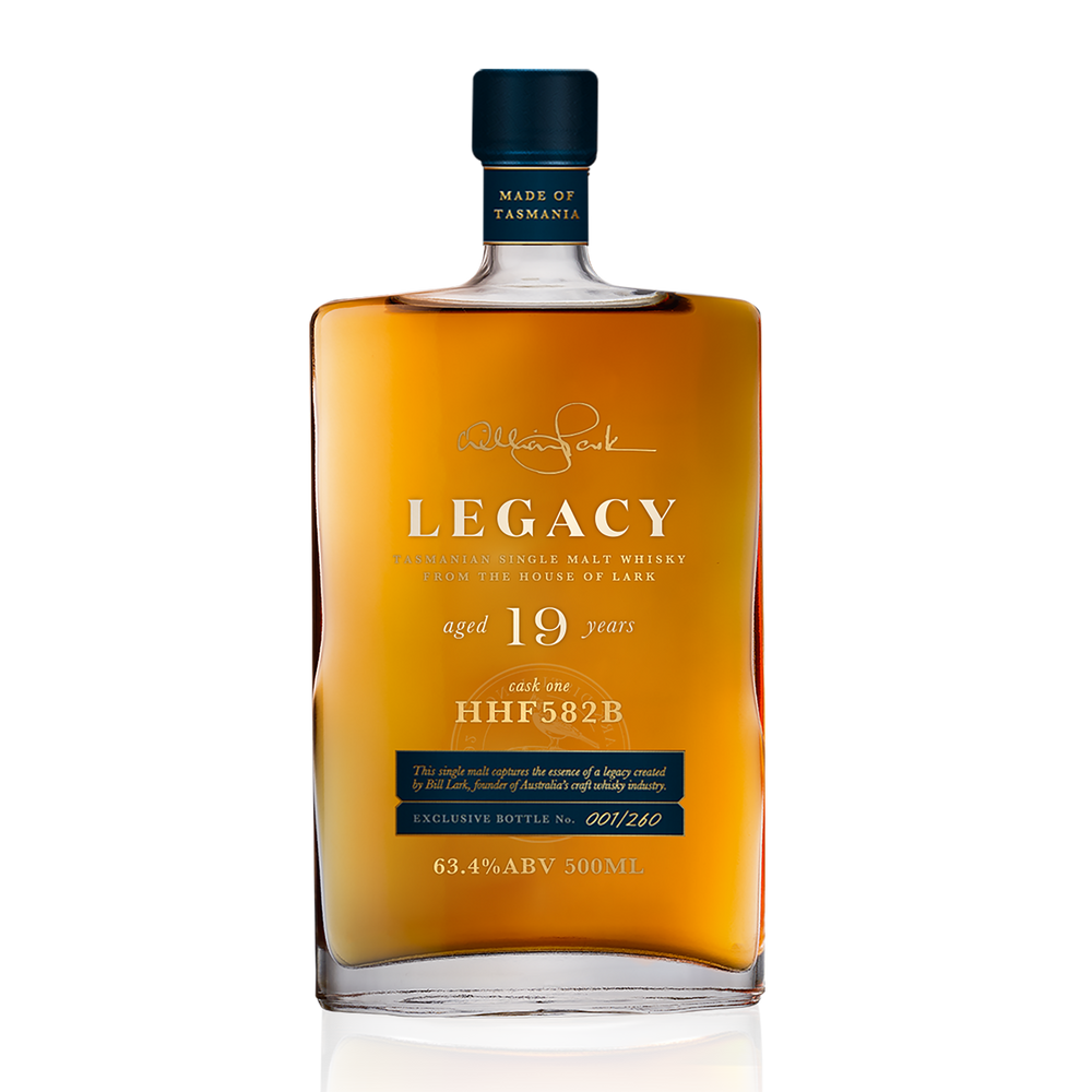 Lark Legacy 19 Year Old Single Malt Whisky 500ml (HHF582B) - Kent Street Cellars