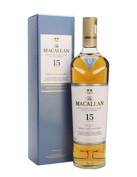 The Macallan 15 Year Old Fine Oak Triple Cask Matured Single Malt Scotch