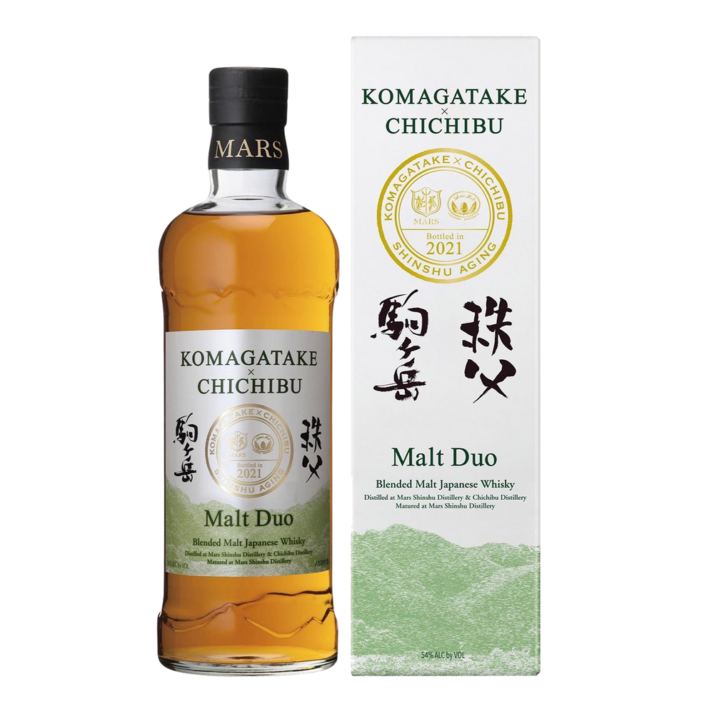Mars Whisky Malt Duo Komagatake x Chichibu Blended Malt Japanese Whisky  (2021 Release) - Kent Street Cellars