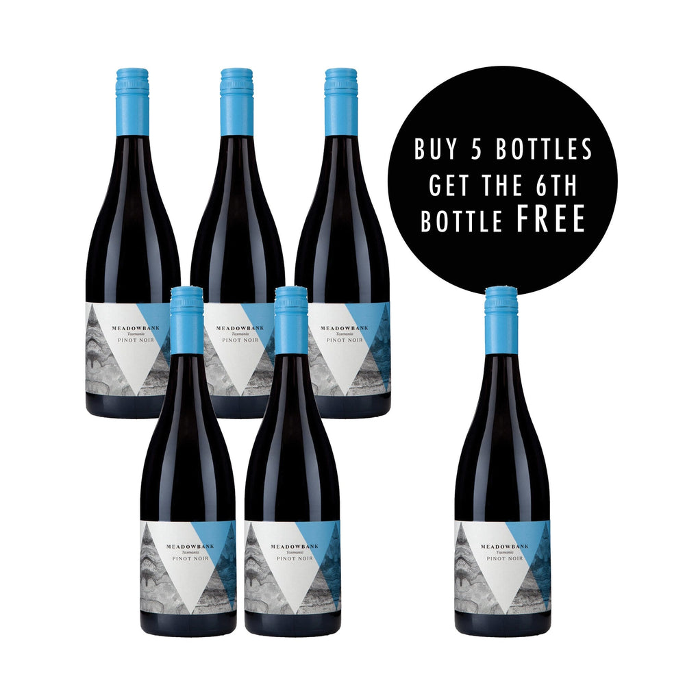 Meadowbank Pinot Noir 2018 - Buy 5 Bottles + Get 6th FREE