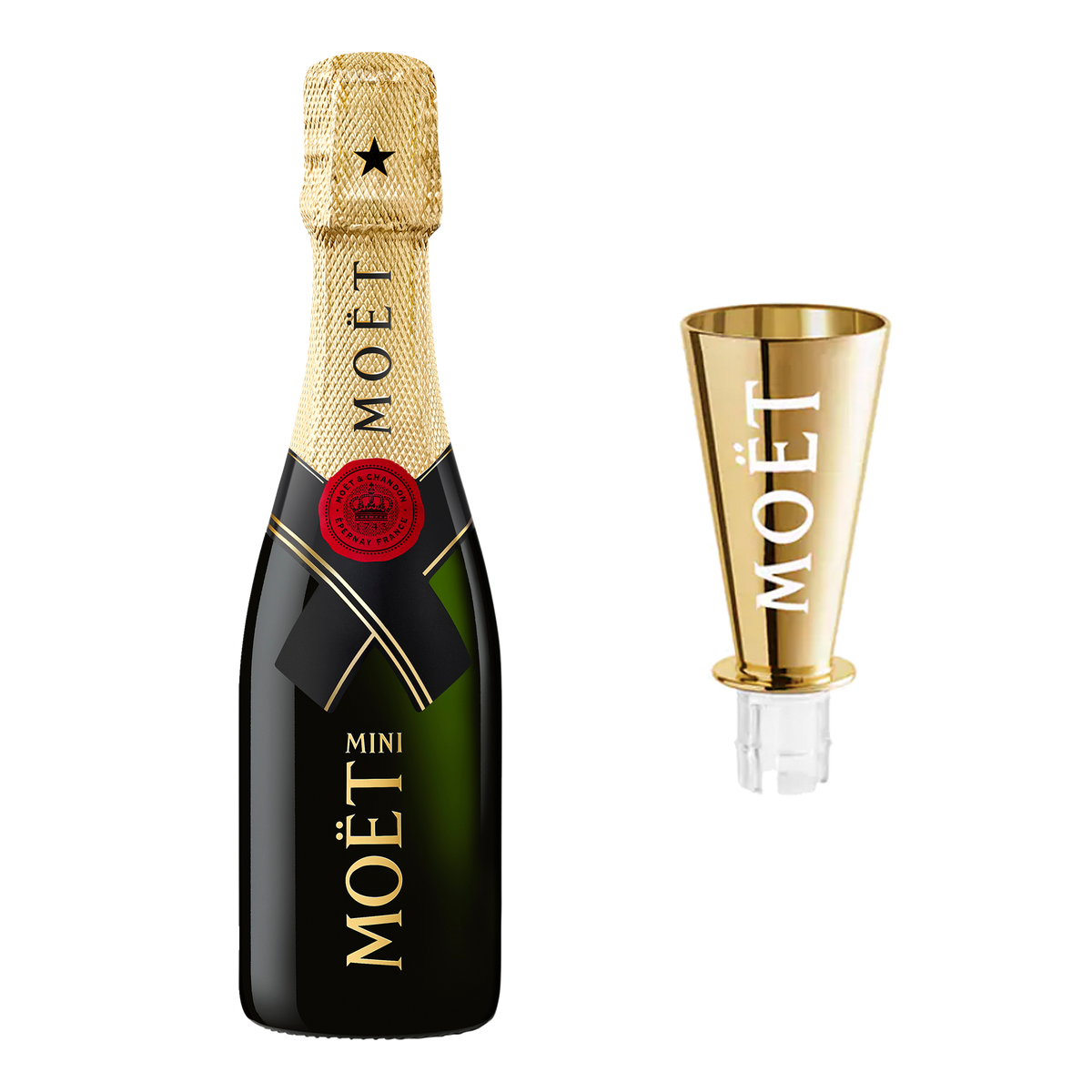 Moët & Chandon Impérial Brut NV 200ml + Flute Sipper