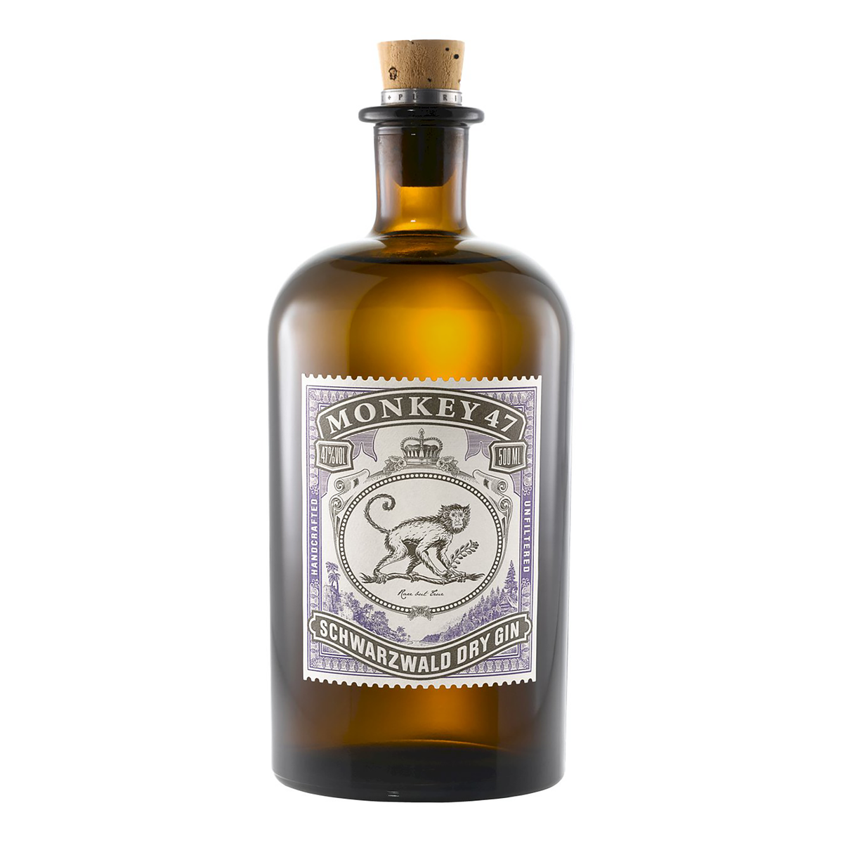 Monkey 47 Schwarzwald Dry Gin 500mL - Kent Street Cellars