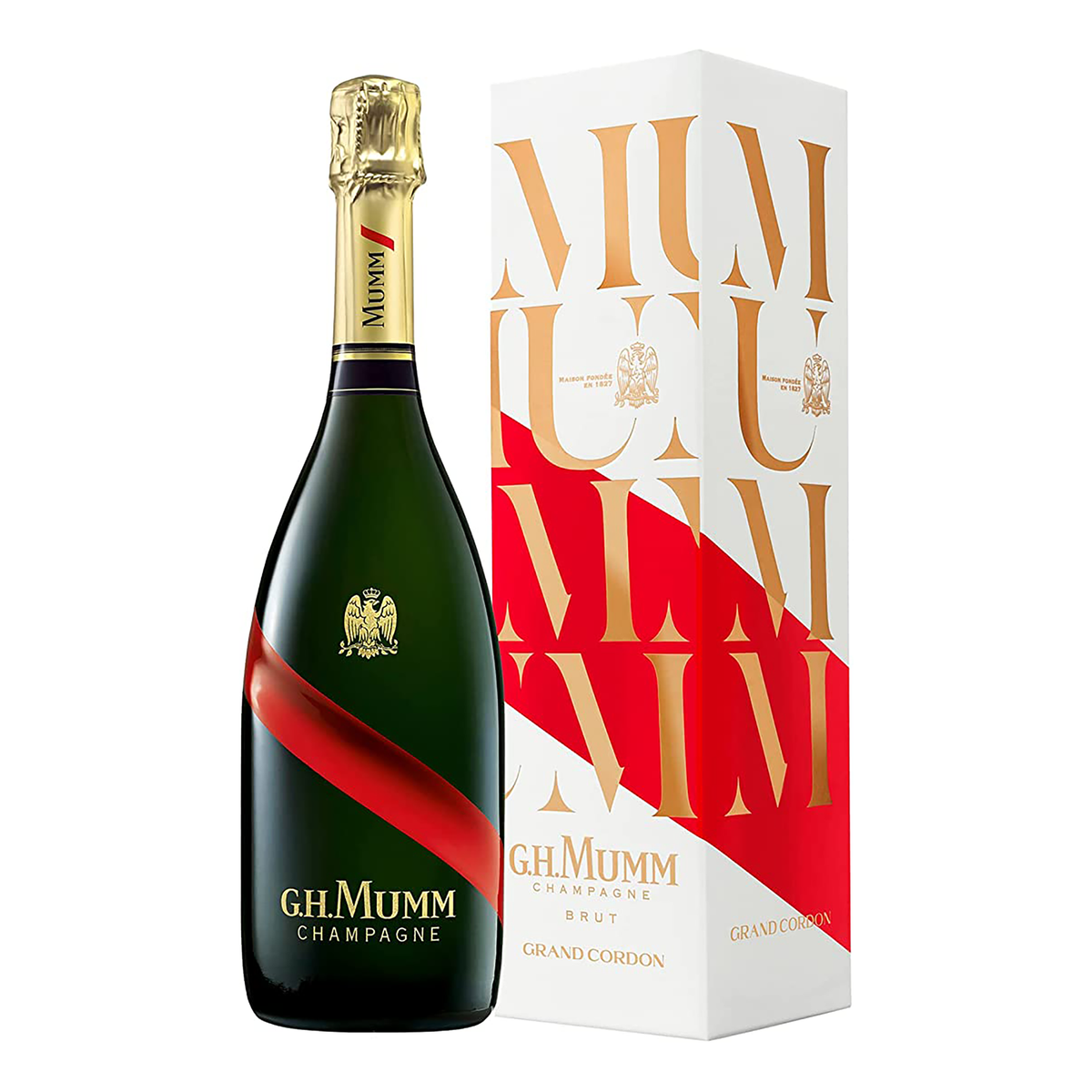 G.H. Mumm Grand Cordon Brut NV Festive Gift Box - Kent Street Cellars
