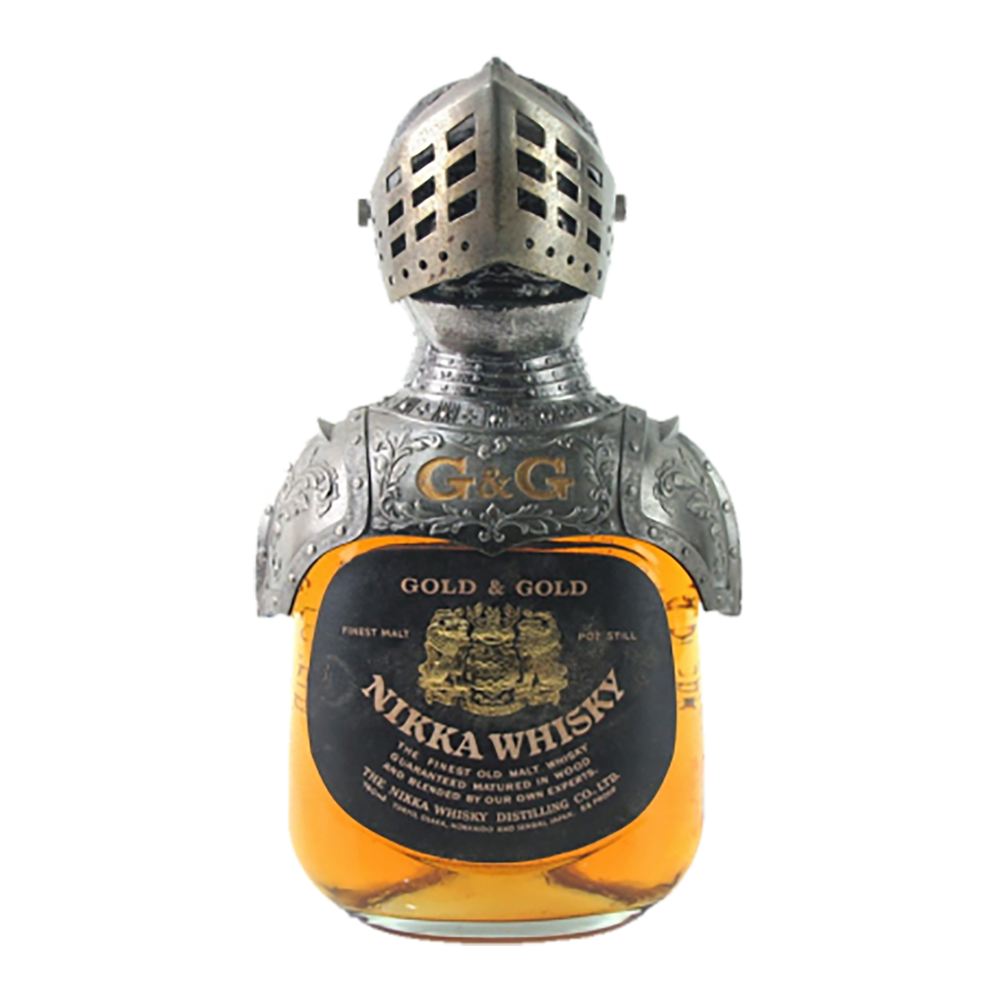 Nikka Gold & Gold Samurai Knight Ornament Blended Japanese Whisky 700ml - Kent Street Cellars