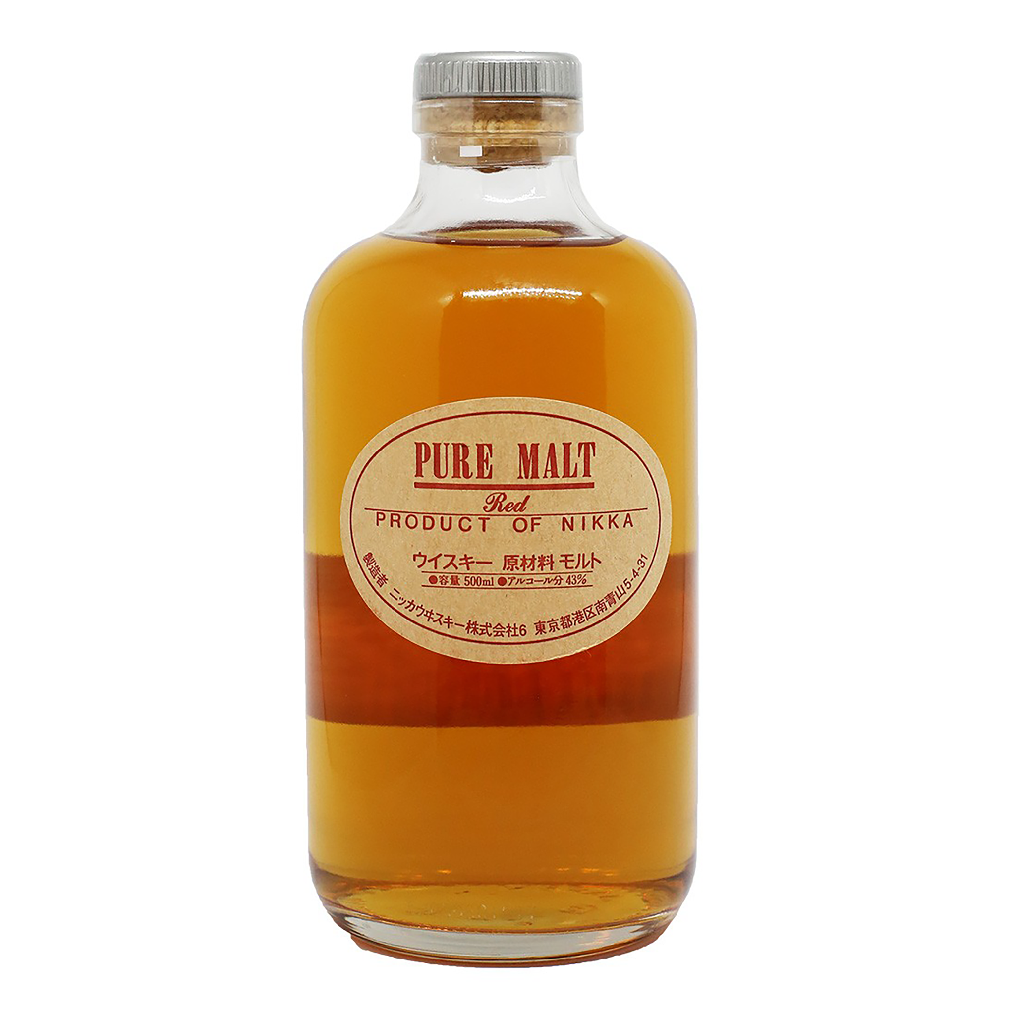 △ 未開栓 NIKKA WHISKY PURE MALT 500ml 2本セット 楽天市場】特級 ニッカ ピュアモルト ブラック 黒・レッド 赤2本