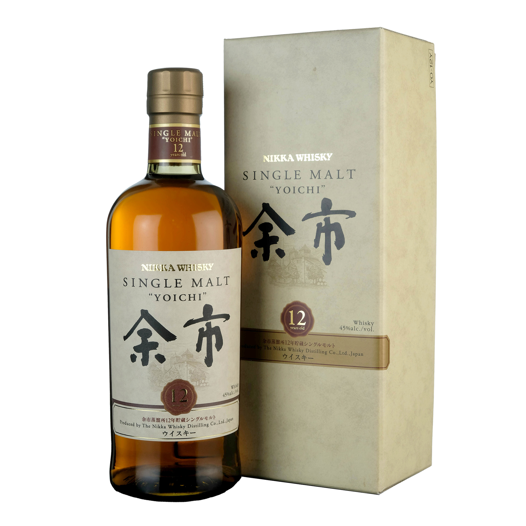 Nikka Yoichi 12 Year Old Single Malt Japanese Whisky 700ml - Kent Street Cellars