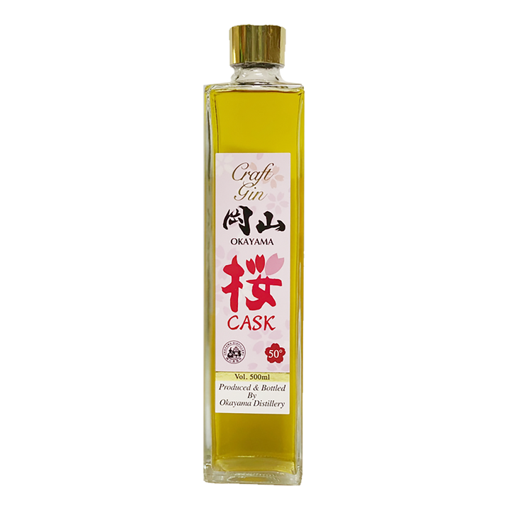 Okayama Craft Gin Sakura Cask Finish 500ml