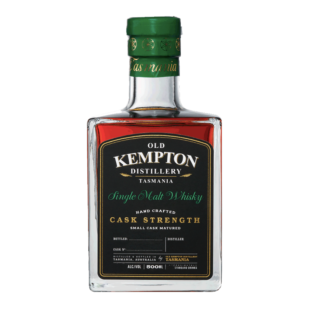 Old Kempton Distillery Pinot Cask Cask Strength Single Malt Whisky 500ML - Kent Street Cellars
