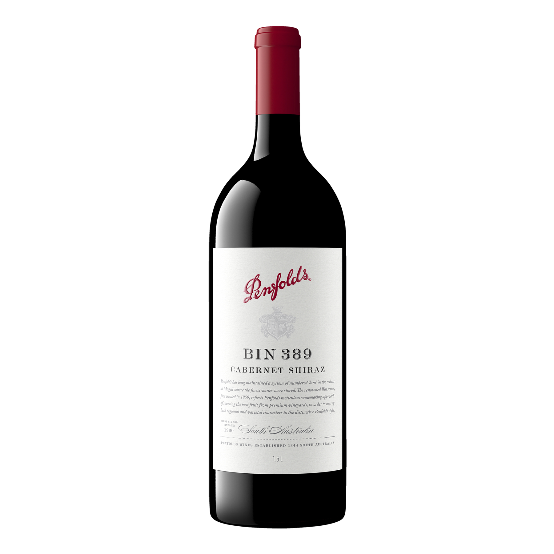 Penfolds Bin 389 Cabernet Shiraz 2018 1.5L - Kent Street Cellars