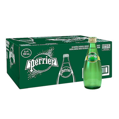 Perrier Natural Mineral Water 330ml (Case) - Kent Street Cellars