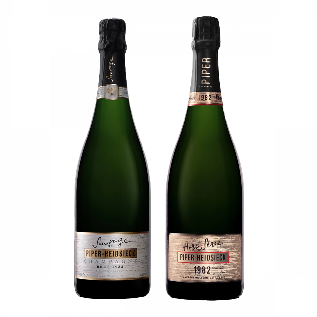Piper-Heidsieck Duo: Sauvage & Hors Serie 1982