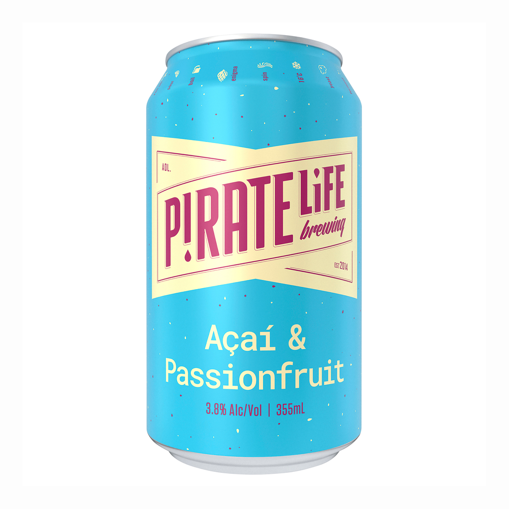 Pirate Life Brewing Acai & Passionfruit (4 Pack)