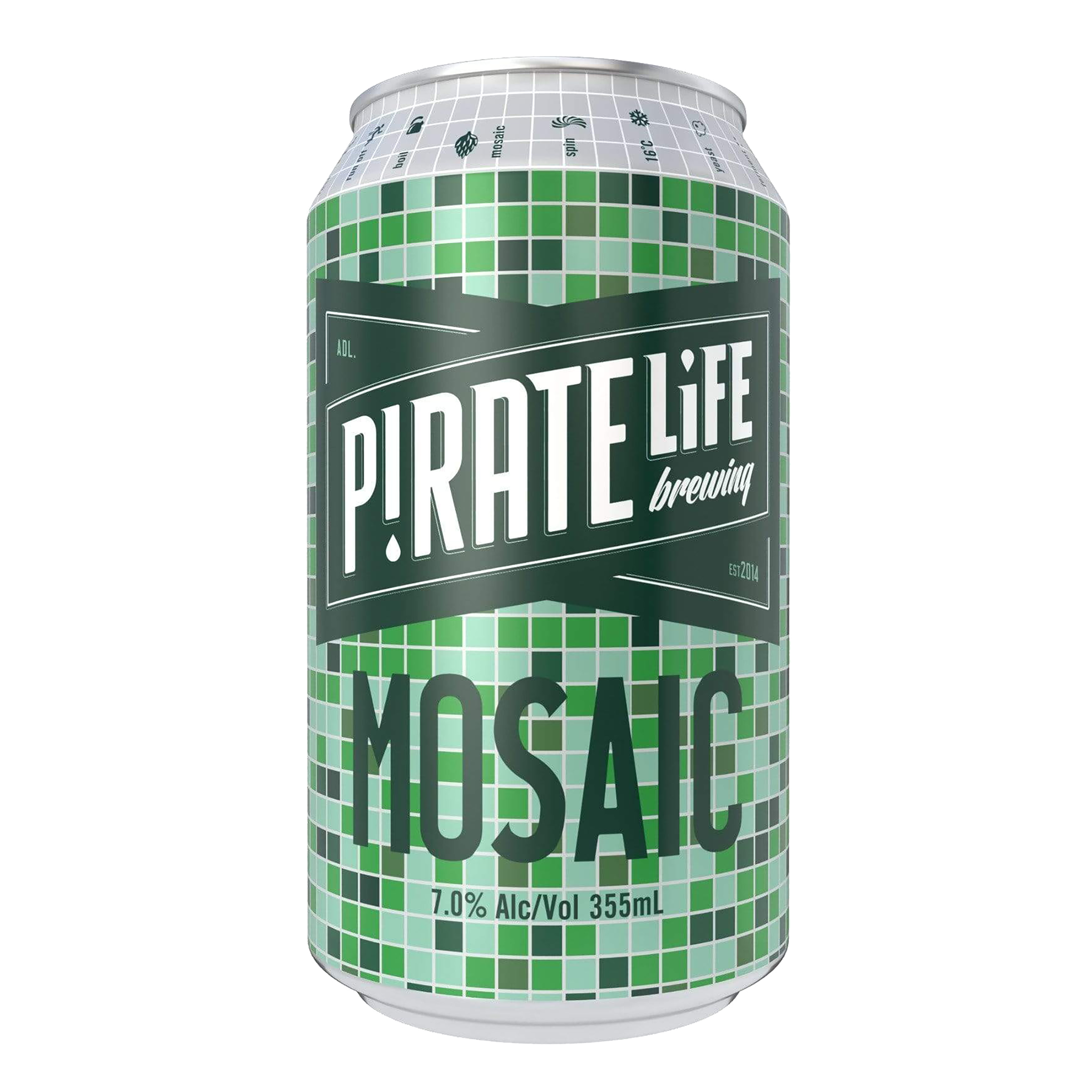 Pirate Life Mosaic India Pale Ale (Case) - Kent Street Cellars