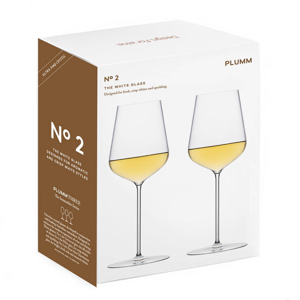 PLUMM Three No 2 The White Glass (2 Pack)