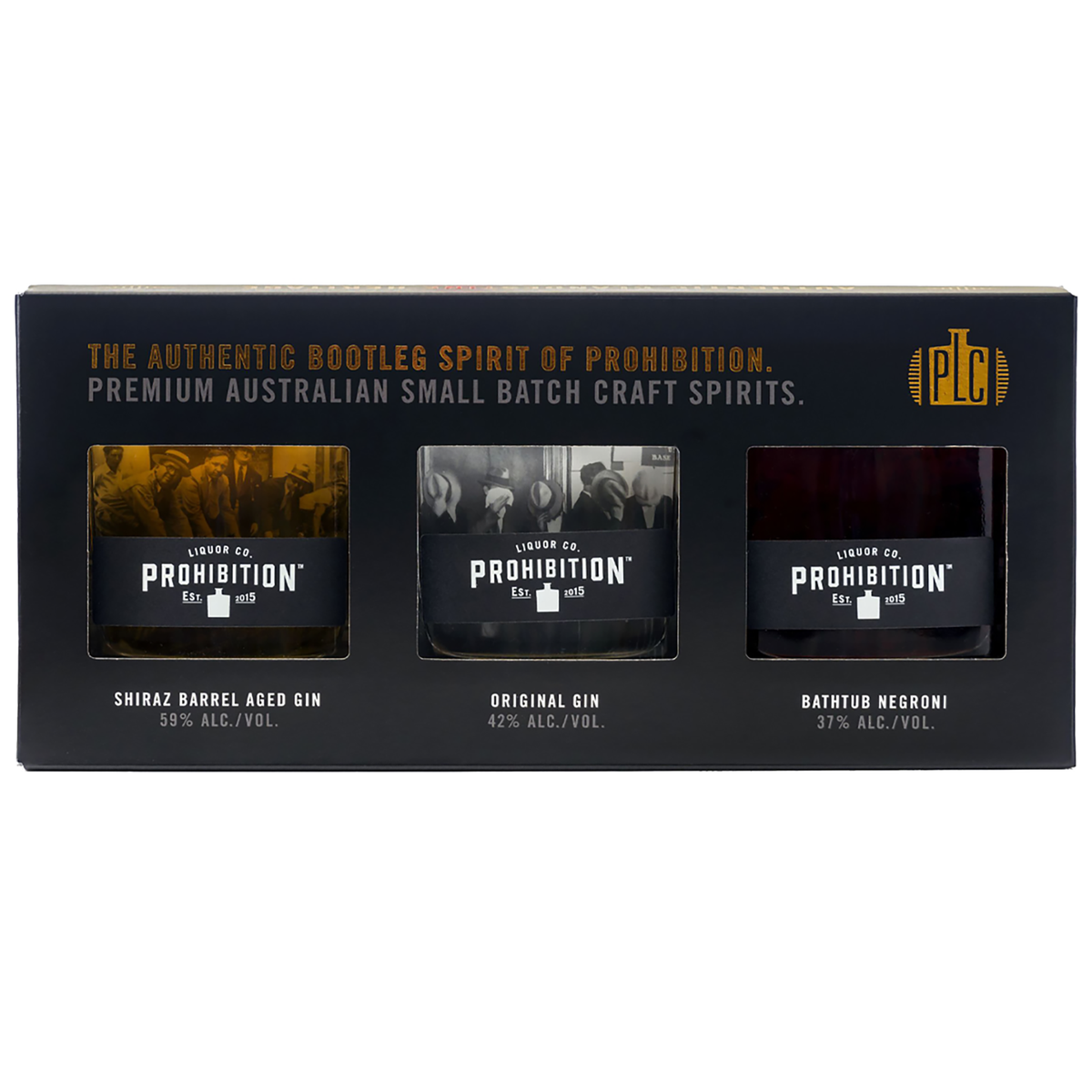 Prohibition Liquor Co's Speciality Spirits Range - Gin Gift Pack - Kent Street Cellars