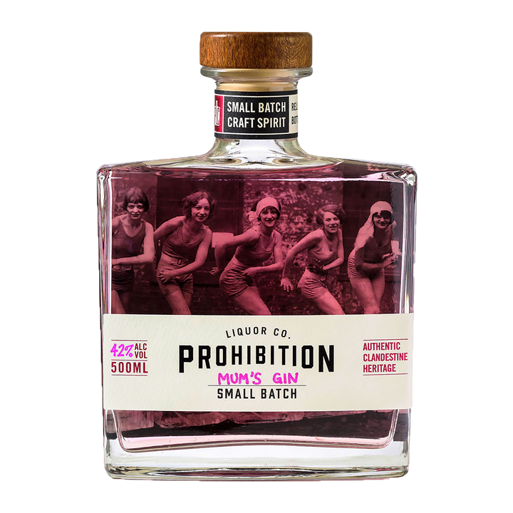 Prohibition Liquor Co's Small Batch Mum's Gin 500ml