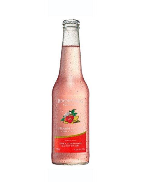 Rekorderlig Strawberry Lime Cider Cocktail (4 Pack) - Kent Street Cellars