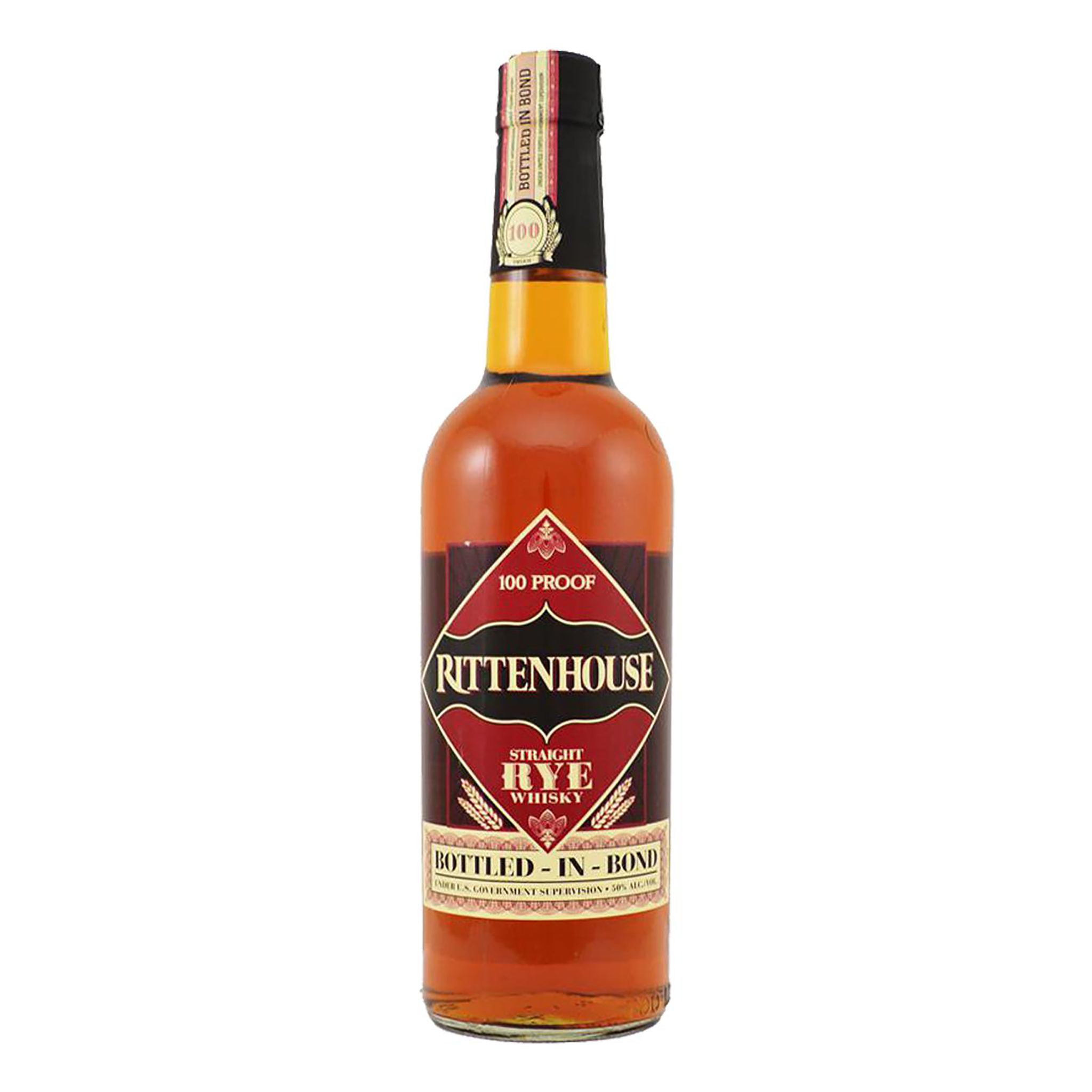 Rittenhouse 100 Proof Straight Rye Whiskey 700ml - Kent Street Cellars