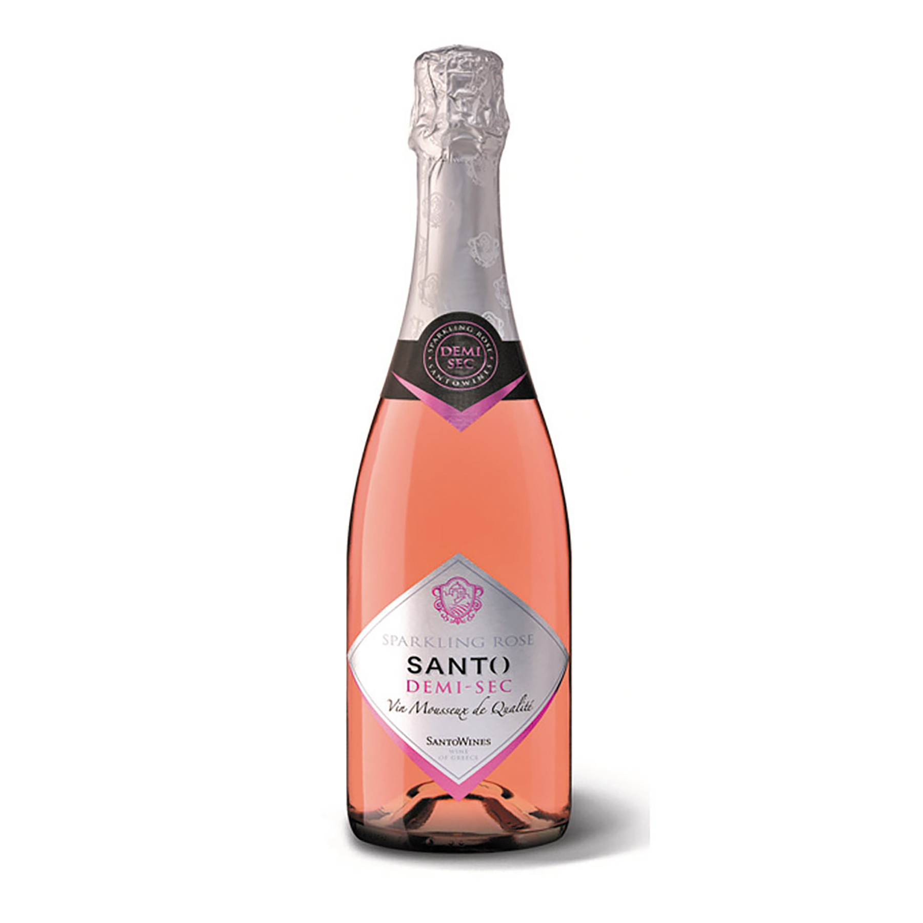 SantoWines Santo Sparkling Rose Demi-Sec NV - Kent Street Cellars