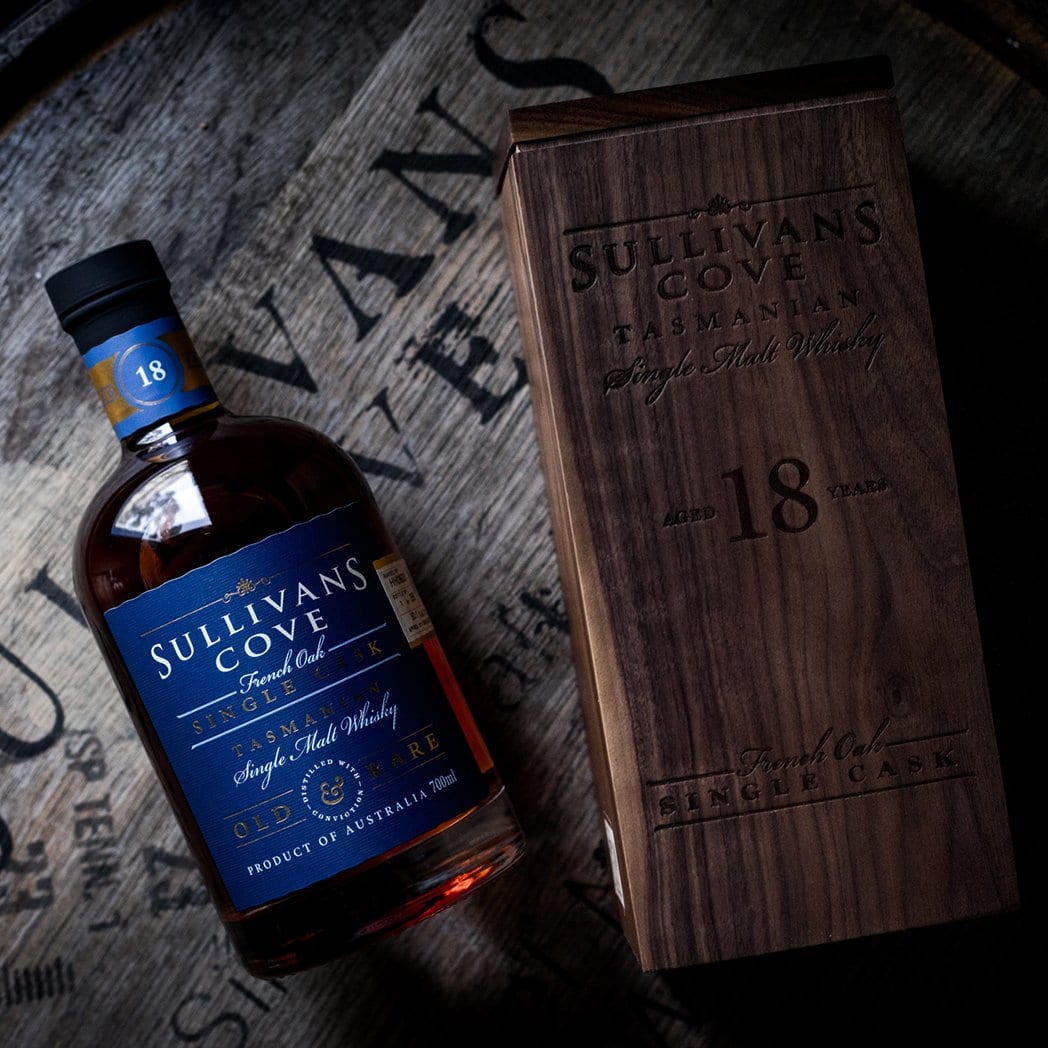 Sullivans Cove French Oak Single Cask Old & Rare 18 Year Old Whisky