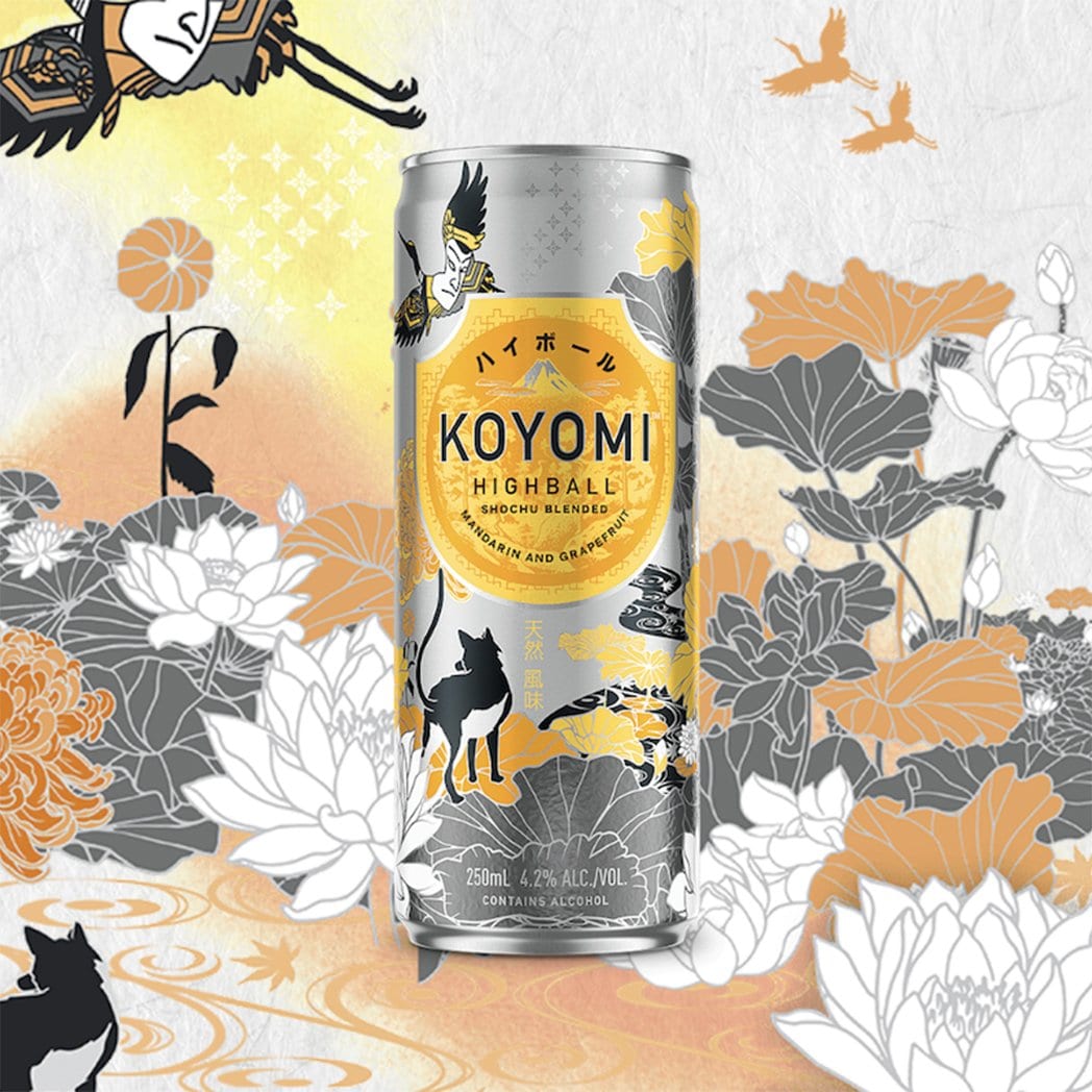 Koyomi Highball Shochu Blended Mandarin & Grapefruit