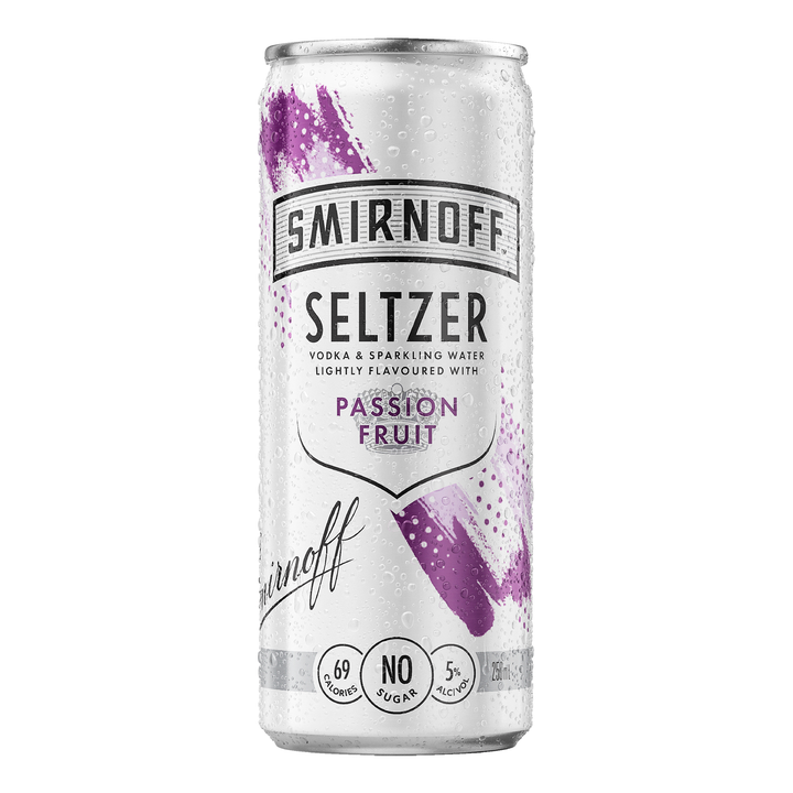 Smirnoff Seltzer Passionfruit (4 Pack)