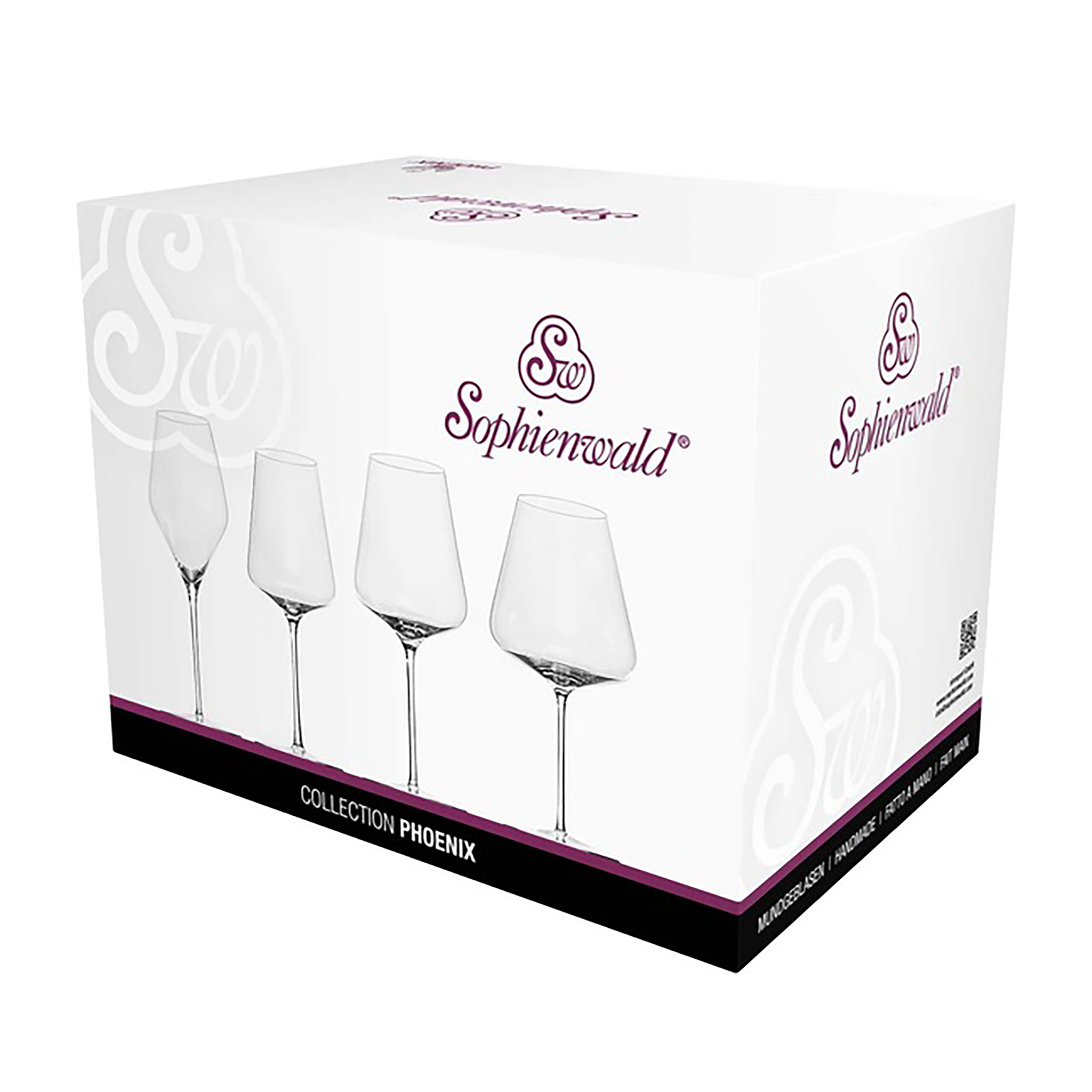 Sophienwald Phoenix Bordeaux Glass (6 Pack)