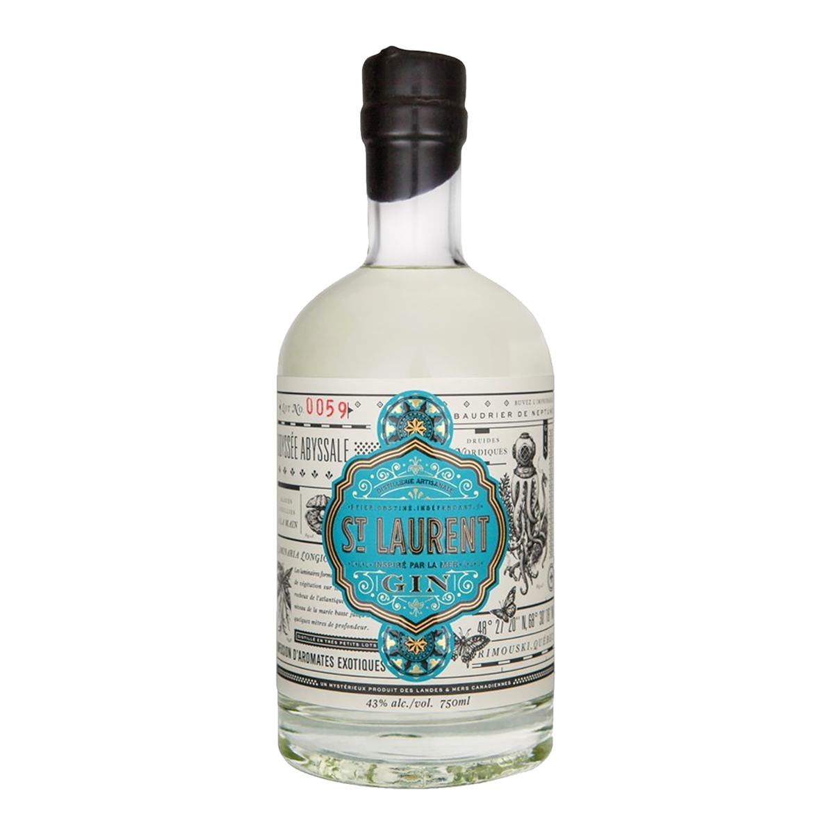 St. Laurent Gin 700ml - Kent Street Cellars