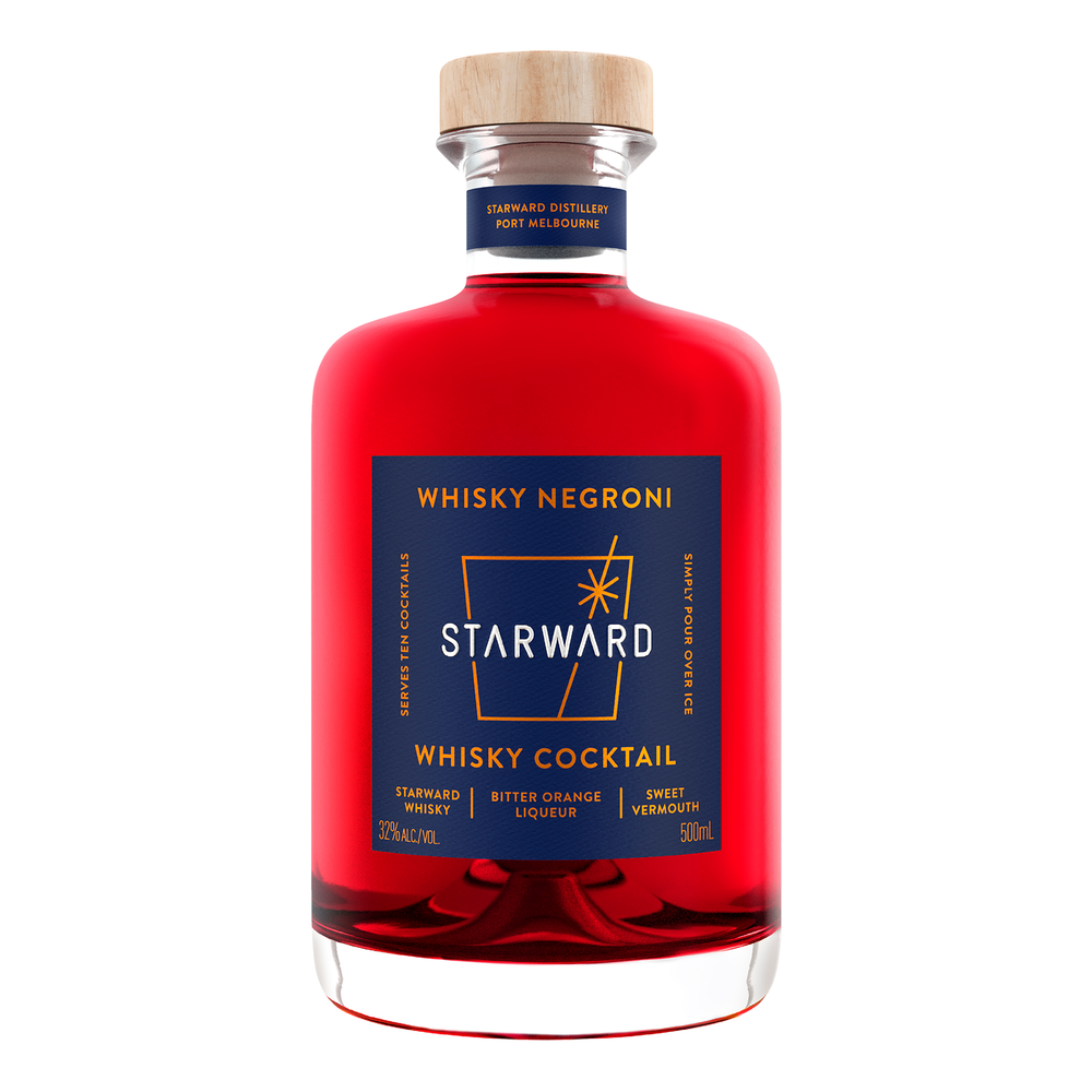 Starward Whisky Negroni Cocktail 500ml - Kent Street Cellars