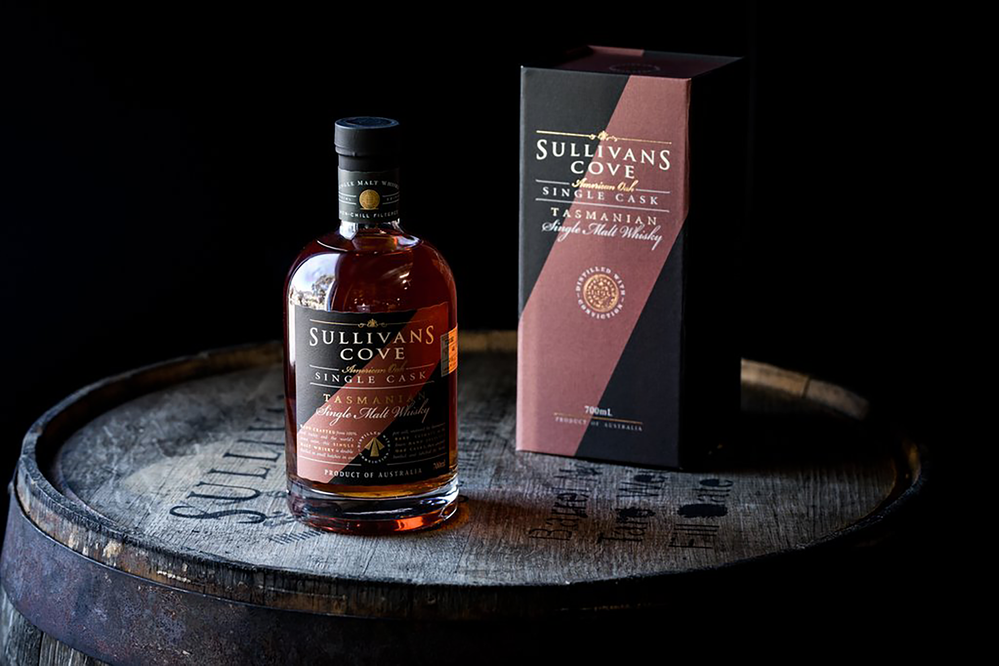 Sullivans Cove American Oak Second Fill Single Cask Single Malt Whisky 700ml (TD0082)