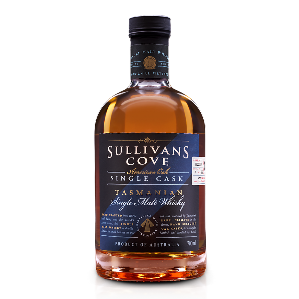 Sullivans Cove American Oak Tawny Port Single Cask Single Malt Whisky 700ml (TD0318) - Kent Street Cellars