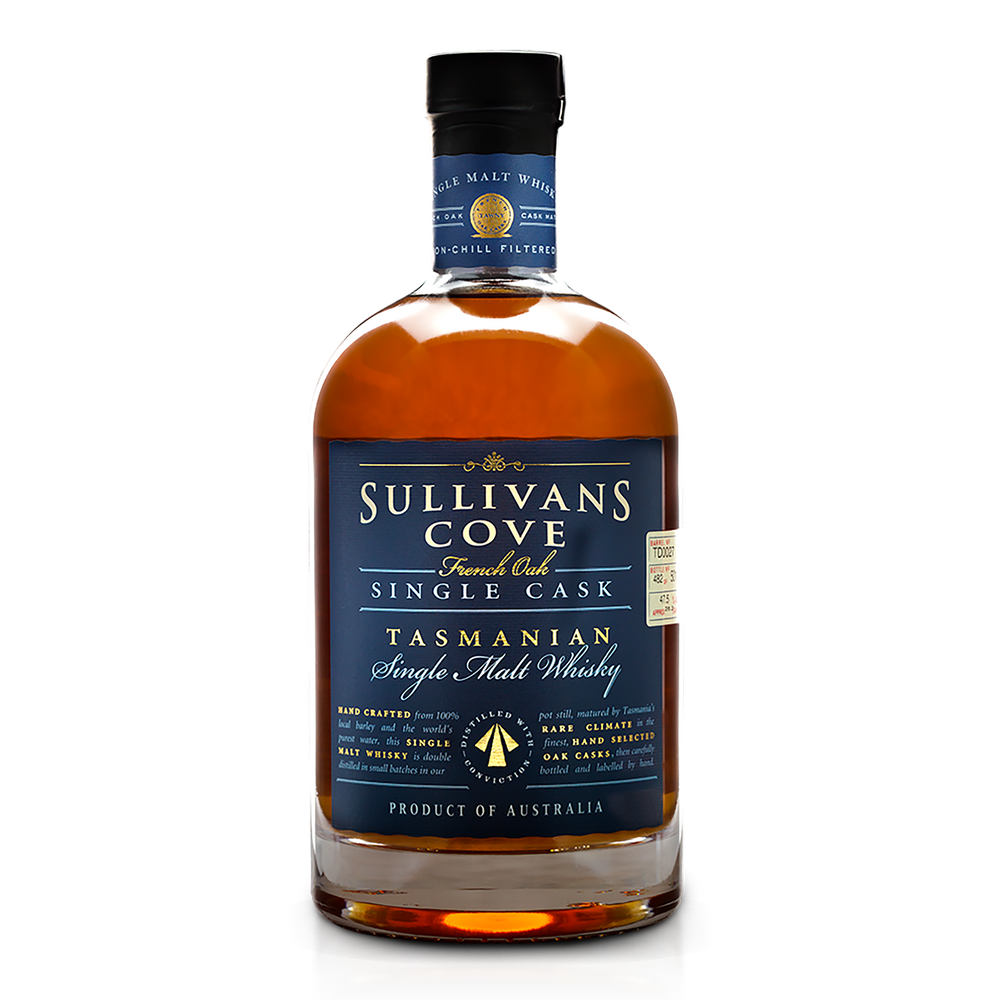 Sullivans Cove French Oak Single Cask Single Malt Whisky 200ml (TD0286) - Kent Street Cellars