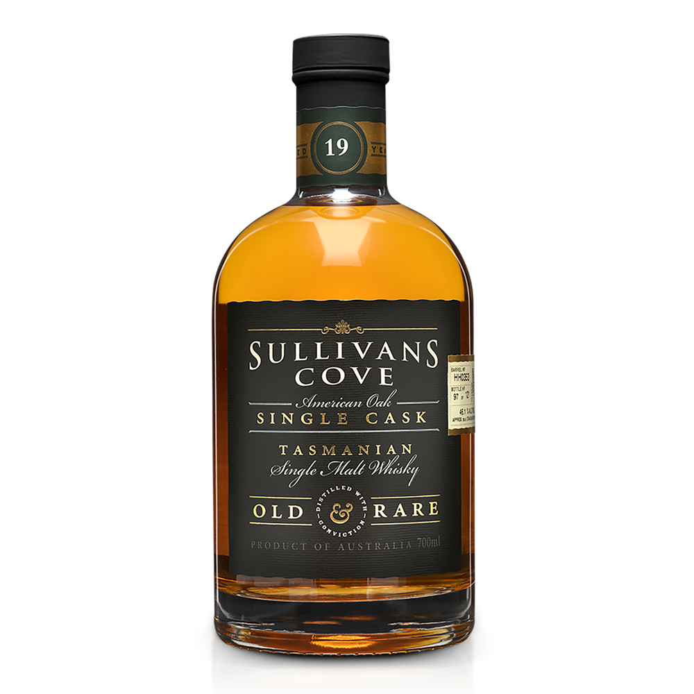 Sullivans Cove Old & Rare American Oak Single Malt Whisky 700ml (HH0353) - Kent Street Cellars