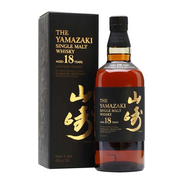 Yamazaki 18 Year Old Single Malt Japanese Whisky 700ml