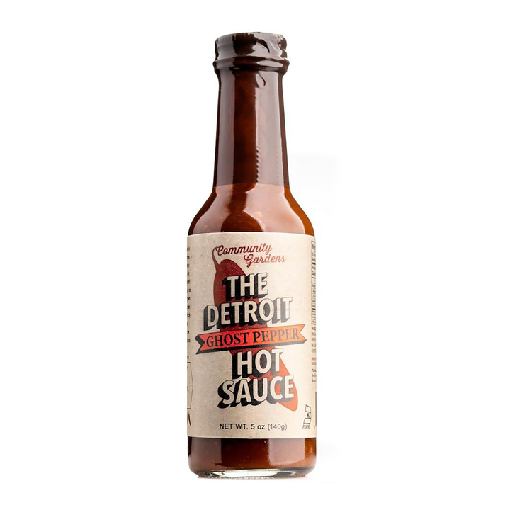 The Detroit Ghost Peppers Hot Sauce