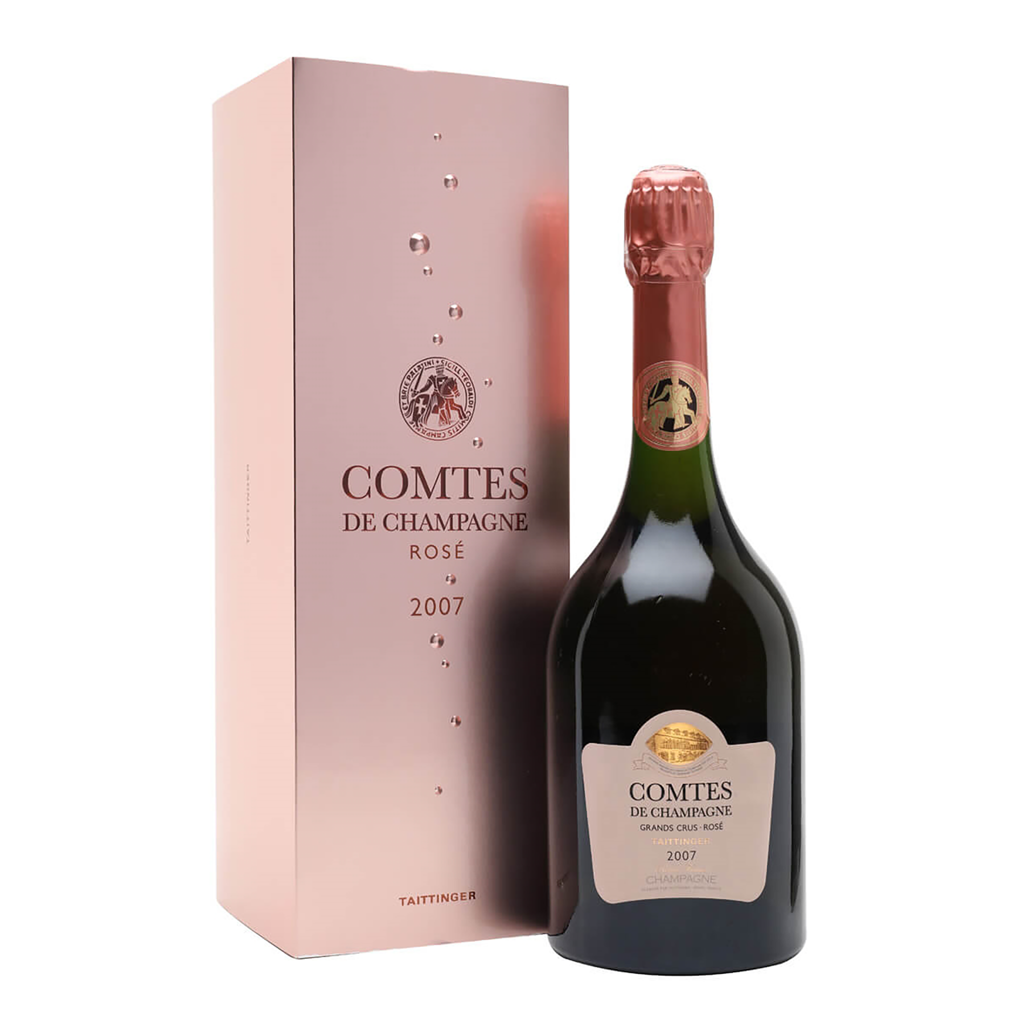 Taittinger Comtes de Champagne Rosé 2007 | topwhiskeyjoint.com
