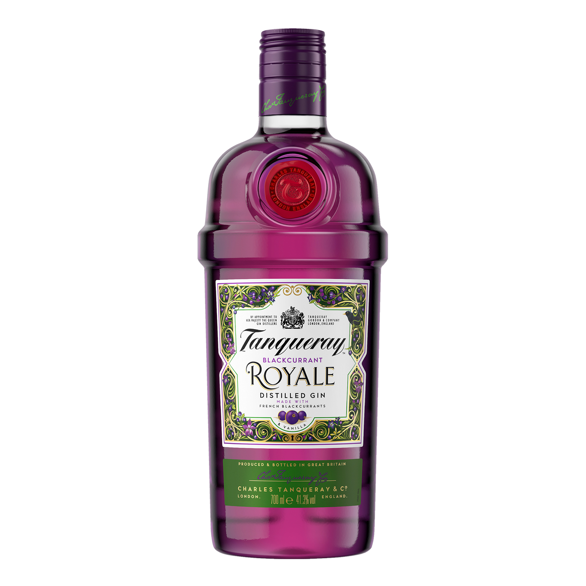 Tanqueray Blackcurrant Royale Gin 700mL - Kent Street Cellars
