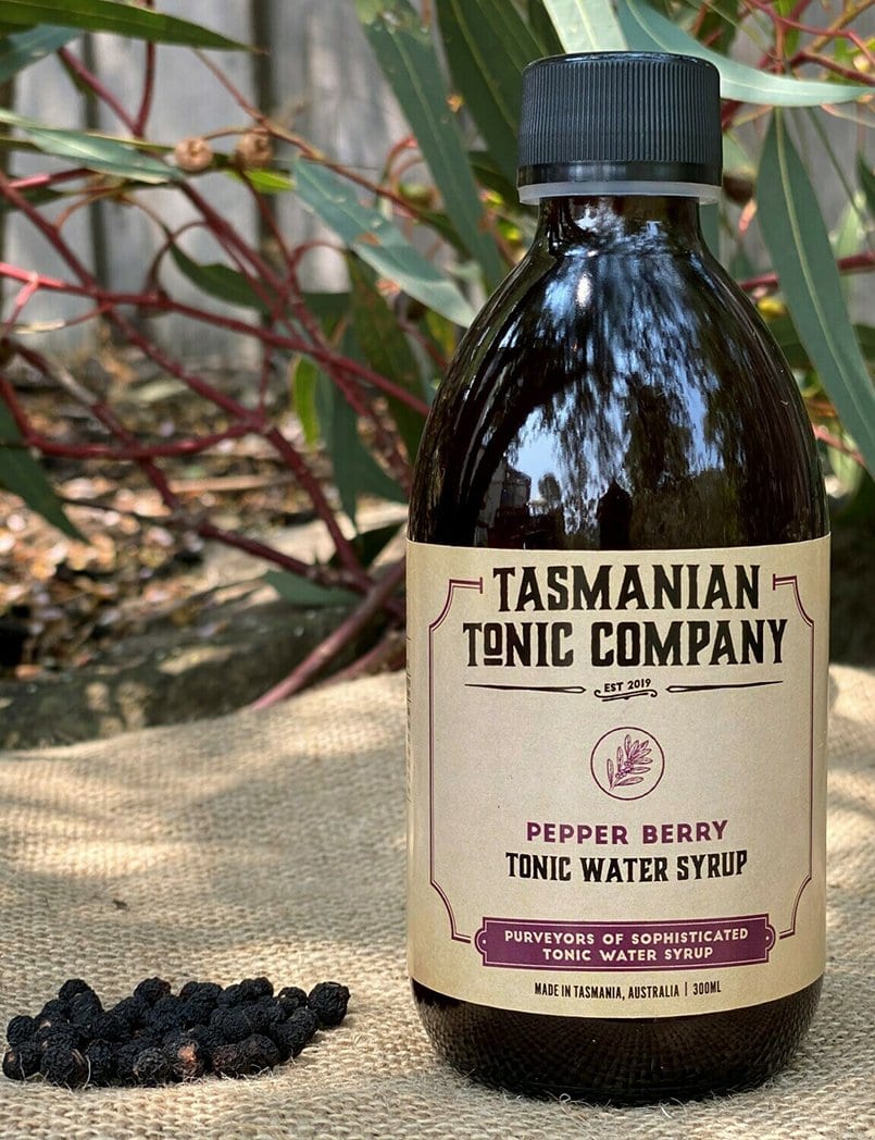 Tasmanian Tonic Company Pepper Berry Tonic Syrup 300ml - Kent Street Cellars